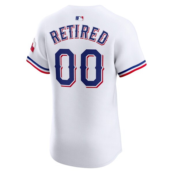 Texas Rangers Nike Home Elite Pick-A-Player Retired Roster Jersey - White - Image 3