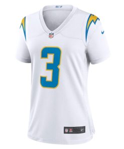 Alternative view of Derwin James Jr. Los Angeles Chargers Nike Women's Game Jersey - White