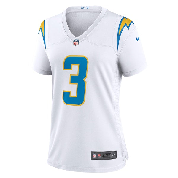 Derwin James Jr. Los Angeles Chargers Nike Women's Game Jersey - White - Image 2