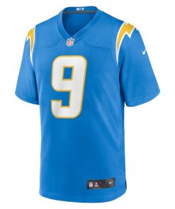Alternative view of DJ Chark Jr. Los Angeles Chargers Nike Game Jersey -  Powder Blue