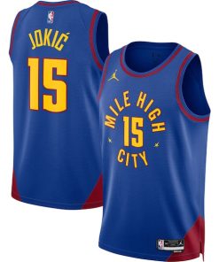 Nikola Jokic Denver Nuggets Jordan Brand Unisex Swingman Jersey - Statement Edition - Blue
