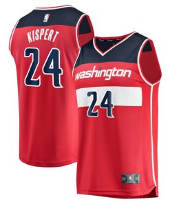 Corey Kispert Washington Wizards  Youth Fast Break Replica Player Jersey - Icon Edition - Red