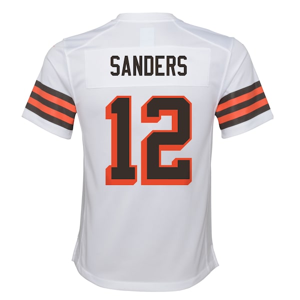 Shedeur Sanders Cleveland Browns Nike Youth Youth - White - Image 3
