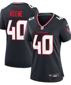 Dalton Keene Houston Texans Nike Women's Team Game Jersey - Navy