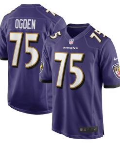 Jonathan Ogden Baltimore Ravens Nike Retired Player Game Jersey - Purple