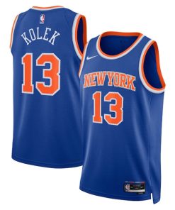 Tyler Kolek New York Knicks Nike Unisex Swingman Jersey - Icon Edition - Blue