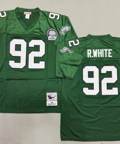 Reggie White Philadelphia Eagles Authentic Throwback Retired Player Jersey