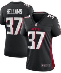 DeMarcco Hellams Atlanta Falcons Nike Women's Team Game Jersey -  Black