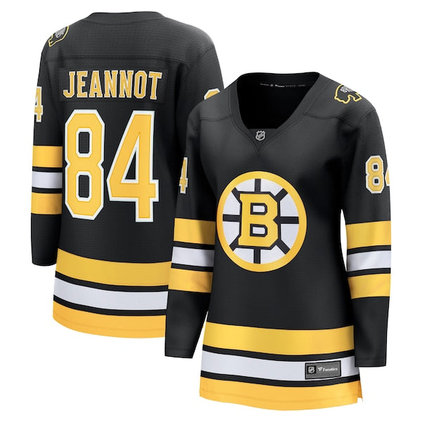 Tanner Jeannot Boston Bruins Women's Home Breakaway Player Jersey - Black