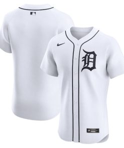 Detroit Tigers Nike Home Elite Jersey - White