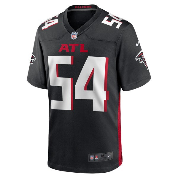 Brandon Dorlus Atlanta Falcons Nike Team Game Jersey - Black - Image 2