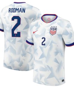 Trinity Rodman USMNT Nike 2025 Home Replica Player Jersey - White