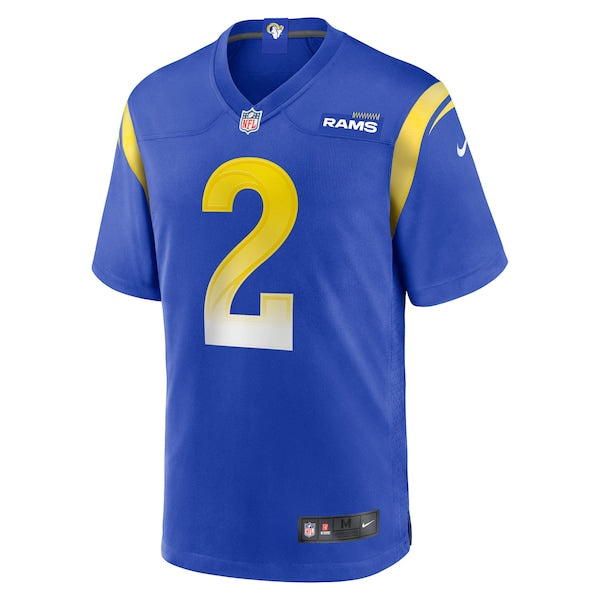 Quintez Cephus Los Angeles Rams Nike Team Game Jersey - Royal - Image 2