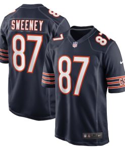 Tommy Sweeney Chicago Bears Nike  Game Jersey -  Navy