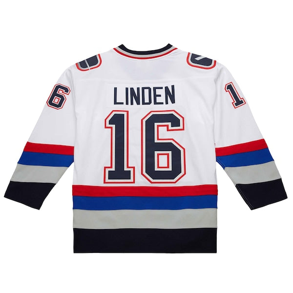 Trevor Linden Vancouver Canucks 2003-04 Power Play Jersey - White - Image 3