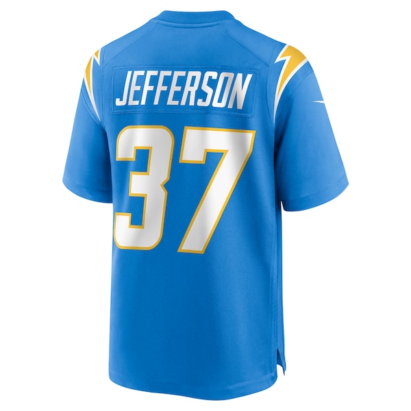 Tony Jefferson Los Angeles Chargers Nike Team Game Jersey - Powder Blue - Image 3