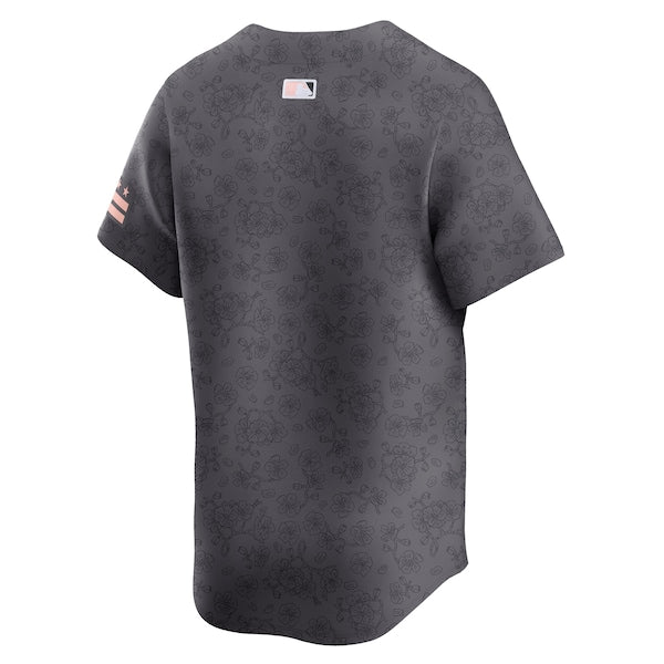Washington Nationals Nike City Connect Limited Jersey - Charcoal - Image 3
