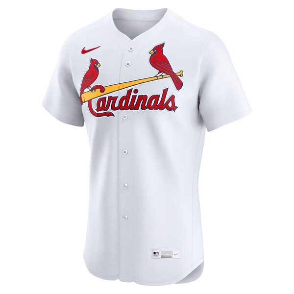 St. Louis Cardinals Nike Home Elite Jersey - White/Cream - Image 3