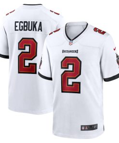 Emeka Egbuka Tampa Bay Buccaneers Nike Team  Game Jersey -  White
