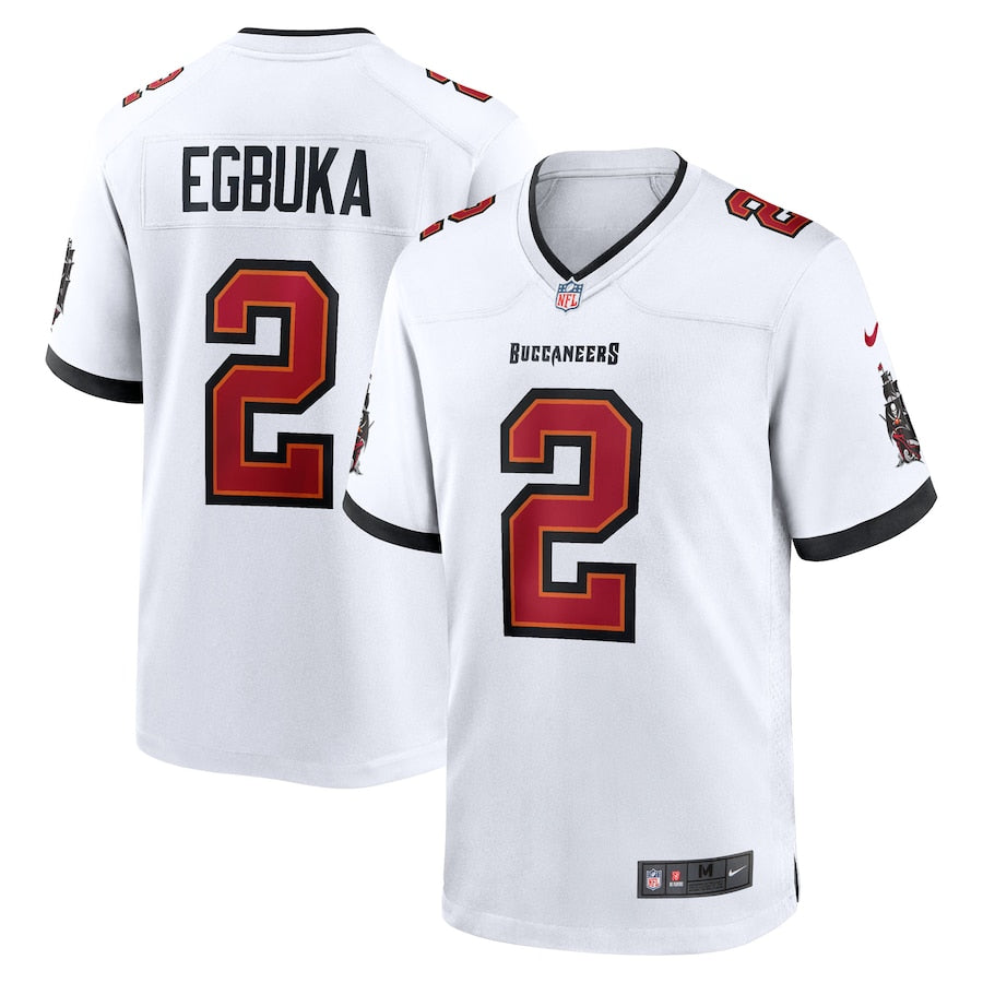 Emeka Egbuka Tampa Bay Buccaneers Nike Team Game Jersey - White