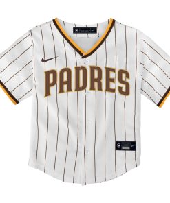 Alternative view of San Diego Padres Nike Toddler Replica Team Jersey - White