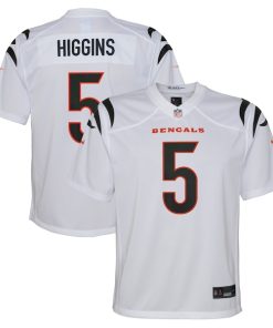 Tee Higgins Cincinnati Bengals Nike Youth Game Jersey - White