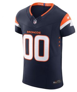 Alternative view of Denver Broncos Nike Alternate Vapor F.U.S.E. Elite Custom Jersey - Navy