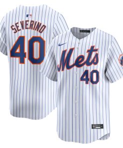 Luis Severino New York Mets Nike Home Limited Player Jersey?¨C White