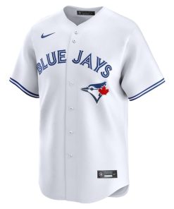 Alternative view of Toronto Blue Jays Nike Youth Home Custom Limited Jersey - White