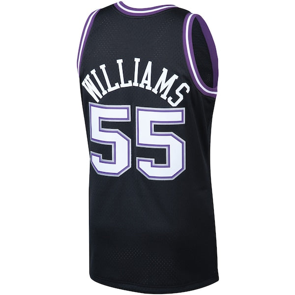 Jason Williams Sacramento Kings 2000/01 Hardwood Classics Swingman Jersey - Black - Image 3