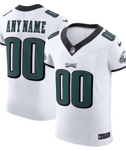 Philadelphia Eagles Nike Vapor F.U.S.E. Elite Custom Jersey - White