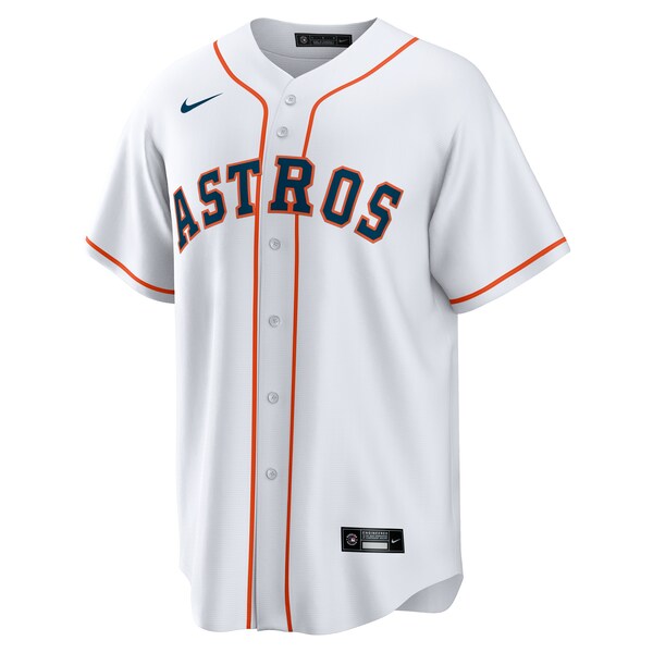 Taylor Trammell Houston Astros Nike Home Replica Jersey - White - Image 2