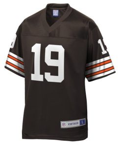 Alternative view of Bernie Kosar Cleveland Browns NFL Pro Line Retired Player Replica Jersey - Brown