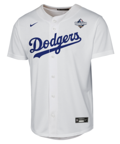 Alternative view of Shohei Ohtani Los Angeles Dodgers Nike Youth 2025 World Series Home Replica Player Jersey - White