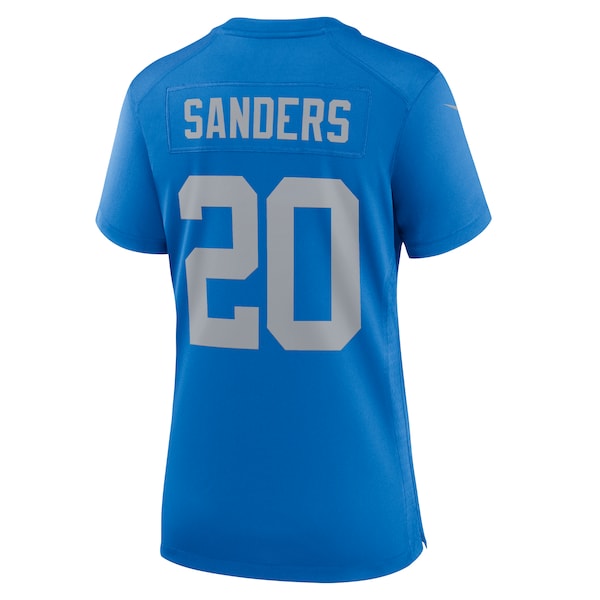 Barry Sanders Detroit Lions Nike Women's Alternate Game Jersey - Blue - Image 3