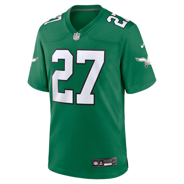 Quinyon Mitchell Philadelphia Eagles Nike Alternate Game Jersey - Kelly Green/Green - Image 3