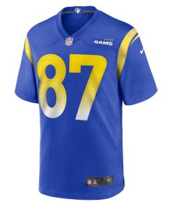 Alternative view of Davis Allen Los Angeles Rams Nike Home Game Jersey - Royal