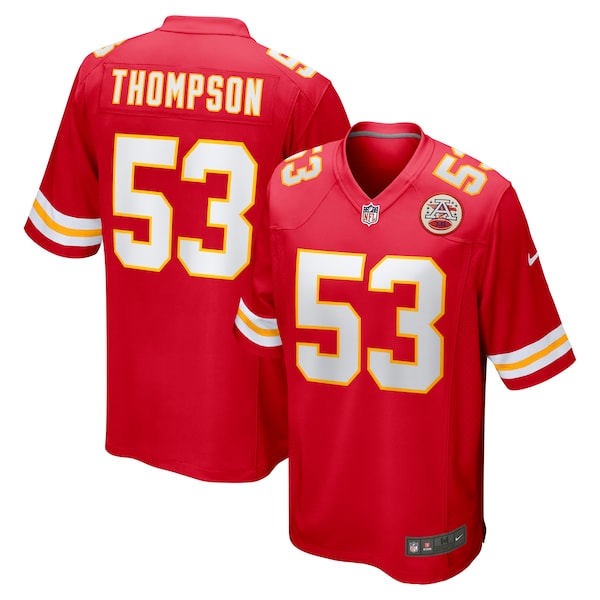 BJ Thompson Kansas City Chiefs Nike Game Jersey - Red - Image 2