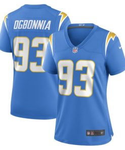 Otito Ogbonnia Los Angeles Chargers Nike Women's Game Player Jersey - Powder Blue