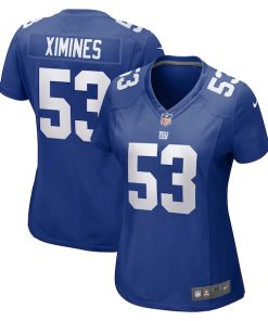 Oshane Ximines New York Giants Nike Women's Game Jersey - Royal
