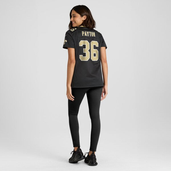Rico Payton New Orleans Saints Nike Women's Game Jersey - Black - Image 2
