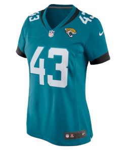 Alternative view of Derek Parish Jacksonville Jaguars Nike Women's  Game Jersey -  Teal