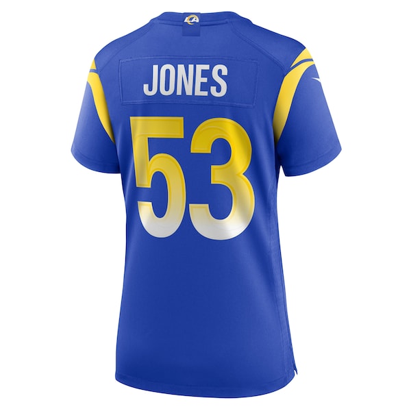 Ernest Jones Los Angeles Rams Nike Women's Team Game Player Jersey - Royal - Image 3