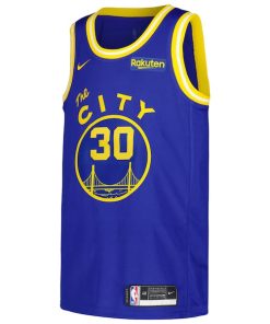 Alternative view of Stephen Curry Golden State Warriors Nike Swingman Player Jersey - Classic Edition - Royal