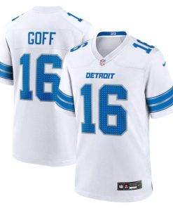 Jared Goff Detroit Lions Nike Game Jersey - White