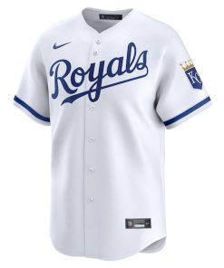 Alternative view of Kansas City Royals Nike 2024 Jackie Robinson Day Home Limited Jersey?¨C White