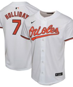Jackson Holliday Baltimore Orioles Nike Youth Home Player Game Jersey - White