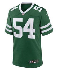 Alternative view of Javon Kinlaw New York Jets Nike Team Game Jersey - Legacy Green