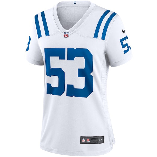 Shaquille Leonard Indianapolis Colts Nike Women's Game Player Jersey - White - Image 2
