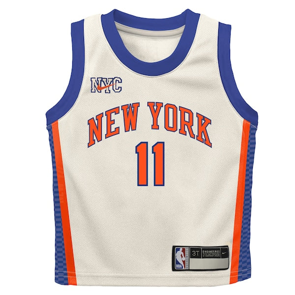 Jalen Brunson New York Knicks Nike Infant 2025/26 City Edition Swingman Jersey - Cream - Image 2
